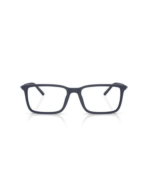 Giorgio Armani Black Ar7233 5543 Optical Frames Acetate Transparent Squared Normal for men