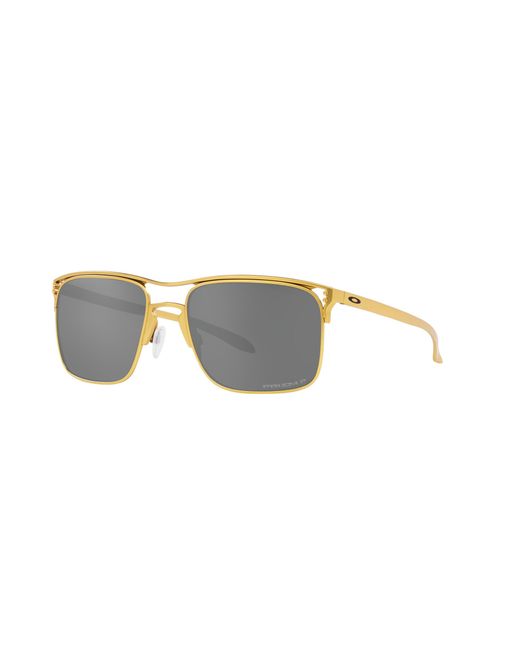 Oakley Black Oo6048 Holbrook Ti 604807 Sunglasses Titanium Squared Polarized Prizm for men
