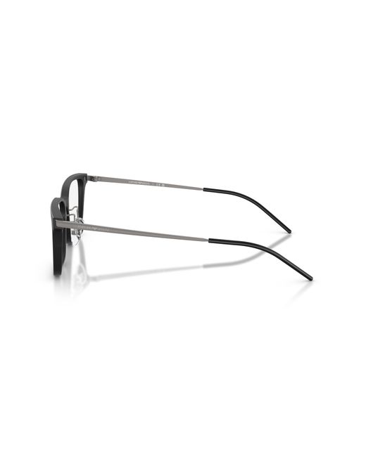Emporio Armani Black Ea3275D 5001 Optical Frames Acetate Squared Normal for men