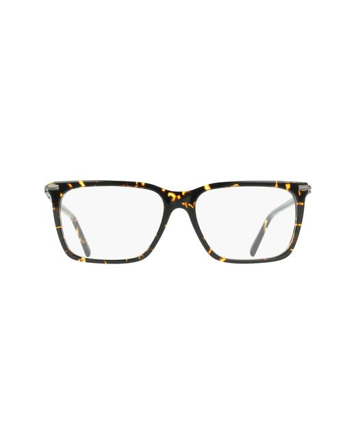 Ferragamo Black Sf3037 242 Optical Frames Acetate Squared Normal for men