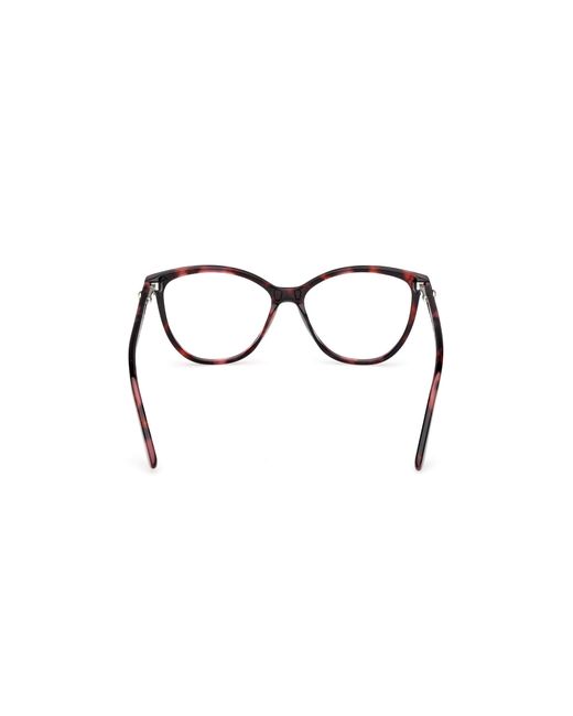 Guess Black Gu50311 071 Optical Frames Acetate Cat Eye Normal