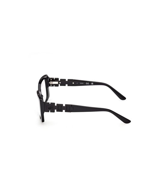 Guess Black Gu50322 001 Optical Frames Acetate Squared Normal