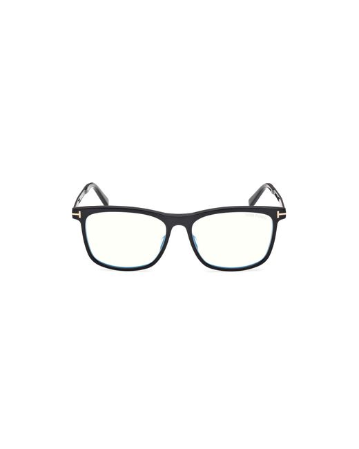 Tom Ford Black Ft6038-B 001 Optical Frames Acetate Squared Normal for men