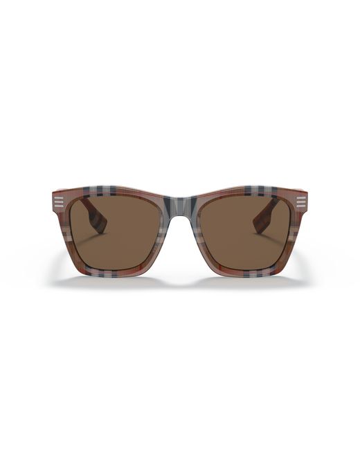 Burberry Black Be4348 Cooper 396673 Sunglasses Acetate Squared Normal for men