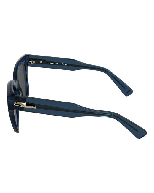 Longchamp Black Lo791S 407 Sunglasses Acetate Squared Normal