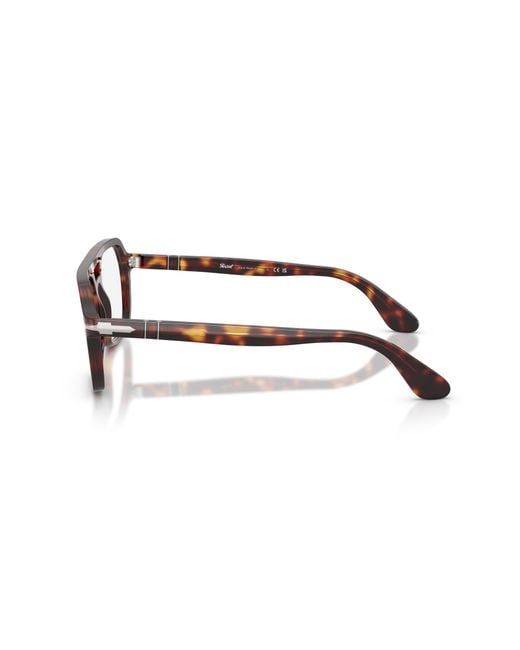Persol Black Po3394V 24 Optical Frames Acetate Transparent Squared Normal