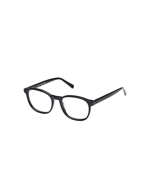 Guess Black Gu8290 001 Optical Frames Acetate Round Normal