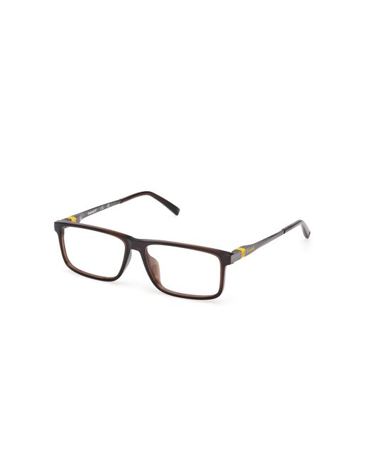 Timberland Black Tb50069-H 048 Optical Frames Injected Squared Normal for men