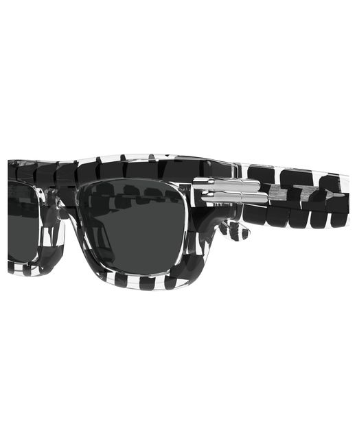 Bottega Veneta Black Bv1321S 005 Sunglasses Acetate Squared