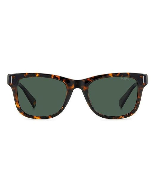 Polaroid Green Pld 6206/S 086/Uc Sunglasses Polycarbonate Squared Polarized