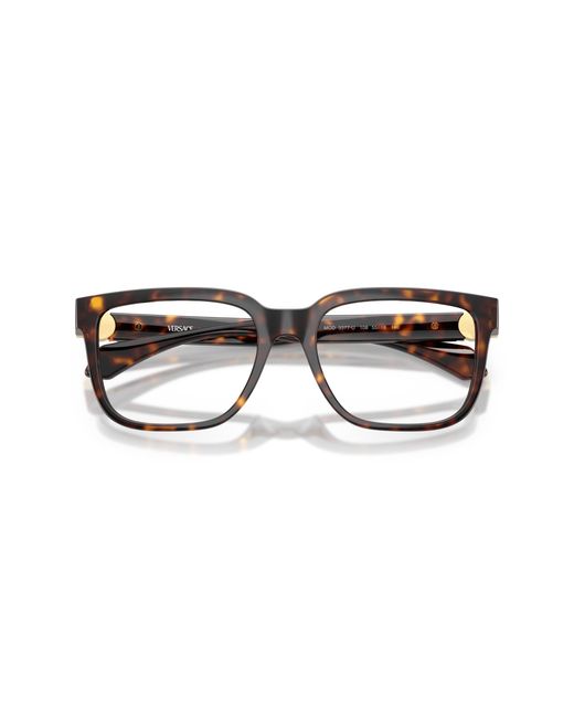 Versace Black Ve3377U 108 Optical Frames Injected Squared Normal for men
