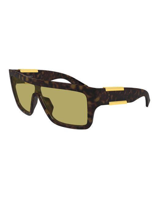 Bottega Veneta Black Bv1451S 002 Sunglasses Bio-Injected Geometric
