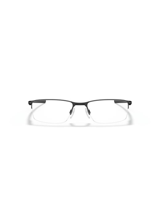 Oakley Black Ox3218 Socket 5.5 321802 Optical Frames Metal Squared Normal for men