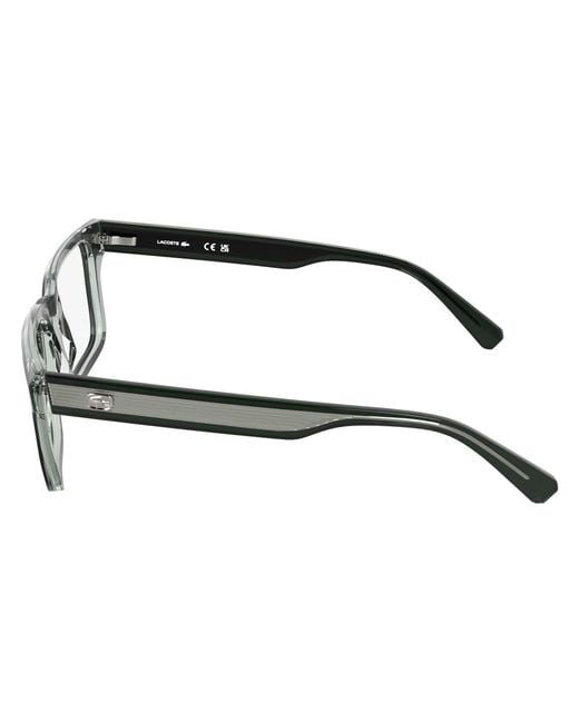 Lacoste Black L4003 318 Optical Frames Acetate Squared Normal