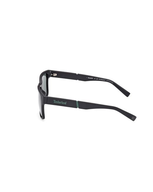 Timberland Black Tb9335-H 02R Sunglasses Injected Squared Polarized for men