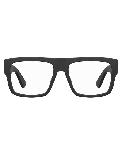 Moschino Black Mos637 003 Optical Frames Acetate Squared for men