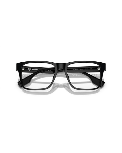 Burberry Black Be2393D 3001 Optical Frames Acetate Squared Normal for men