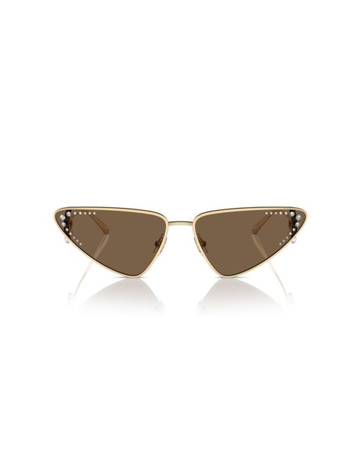 Jimmy Choo Black Jc4001B 300673 Sunglasses Metal Cat Eye Normal