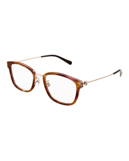 Gucci Black Gg1886Oa 004 Optical Frames Acetate Transparent Round