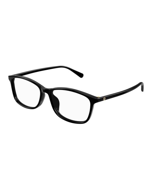 Gucci Black Gg1354Oa 001 Optical Frames Plastic Squared for men