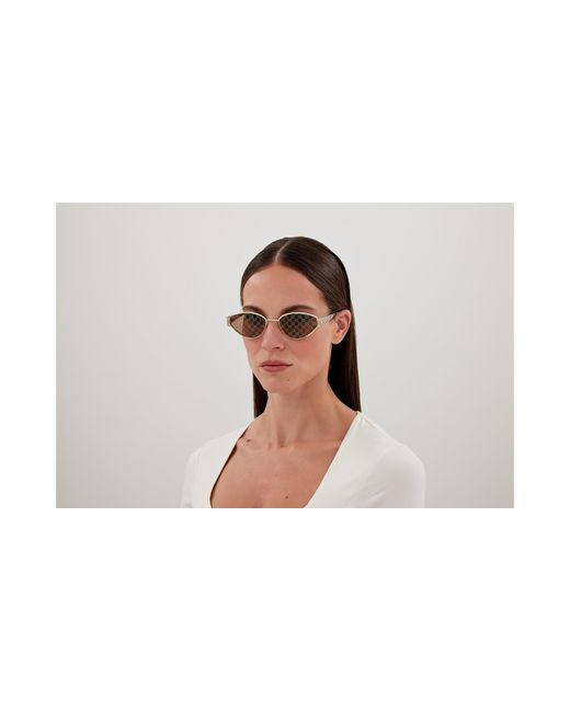 Gucci Black Gg1853S 003 Sunglasses Metal Geometric for men