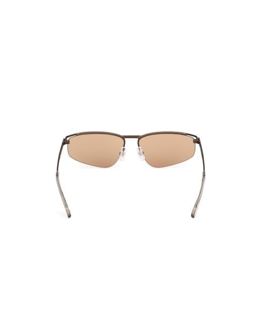 Gcds Black Gd0071 35G Sunglasses Metal Geometric Normal