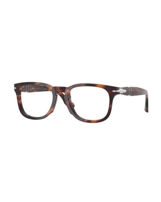 Persol Black Po8003V 24 Optical Frames Acetate Transparent Pantos Normal