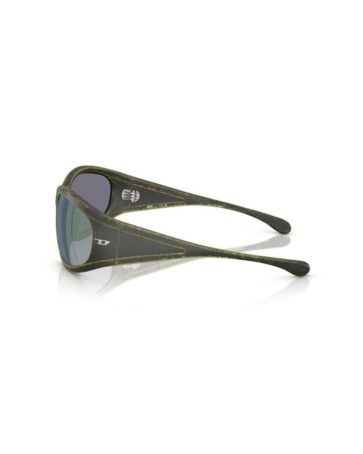 DIESEL Green Dl3002 511/J2 Sunglasses Injected Pillow Normal