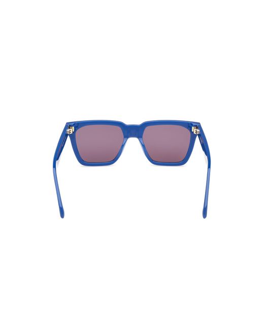 Adidas Black Or0110 90A Sunglasses Acetate Smoke Squared Normal for men