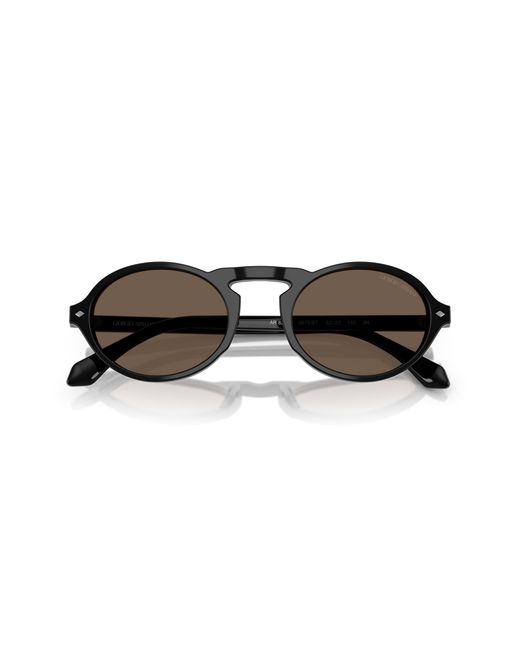 Giorgio Armani Black Ar8219U 58758T Sunglasses Acetate Round Normal for men