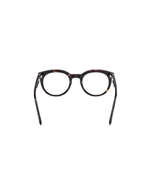 Guess Black Gu50366 052 Optical Frames Acetate Round Normal for men