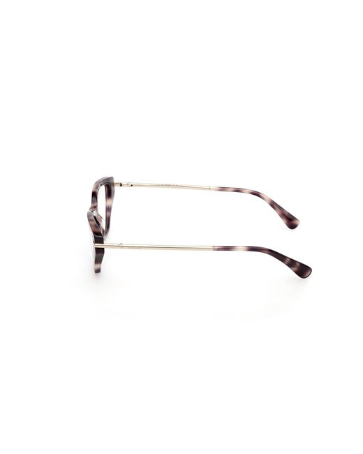 Max Mara Black Mm5176 052 Optical Frames Acetate Round Normal