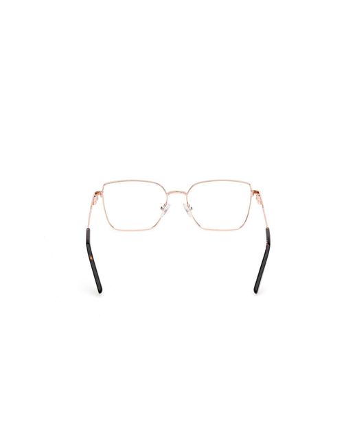 Guess Black Gu50168 028 Optical Frames Metal Geometric Normal