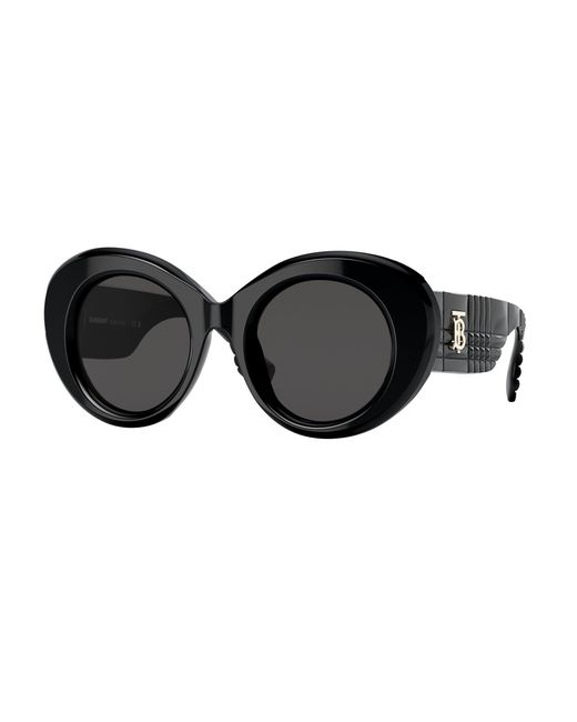 Burberry Black Be4370U Margot 300187 Sunglasses Acetate Round Normal