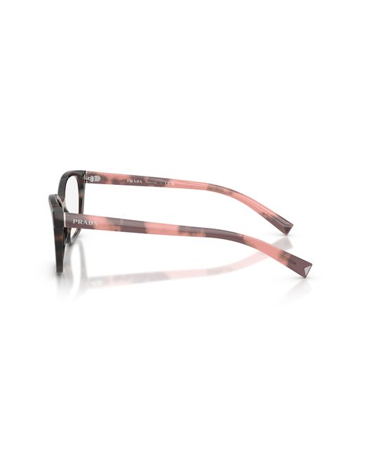 Prada Black Pr 15Zv 23A1O1 Optical Frames Acetate Squared Normal