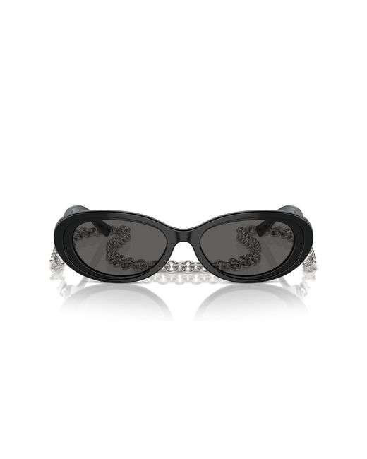 Tiffany & Co Black Tf4221 8001S4 Sunglasses Acetate Round Normal