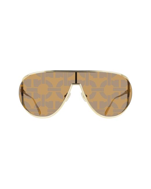 Ferragamo Black Sf323Sg 751 Sunglasses Metal Pilot Normal