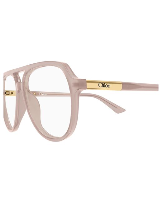 Chloé Black Ch0366O 004 Optical Frames Acetate Transparent Pilot