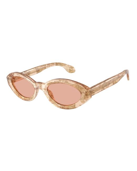 Giorgio Armani Black Ar8249 63914B Sunglasses Acetate Round Normal