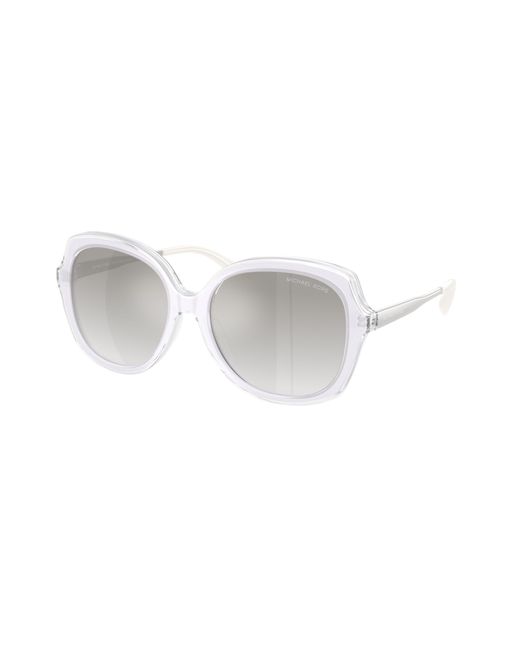 Michael Kors Black Mk2273U Canary Islands 405201 Sunglasses Injected Squared Normal Nuanced