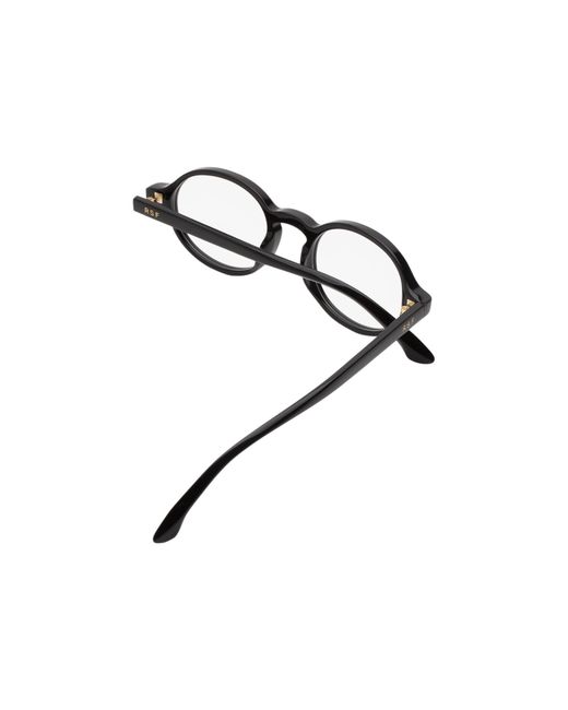 Retrosuperfuture Black D5B Numero 140 Nero Optical Frames Acetate Round