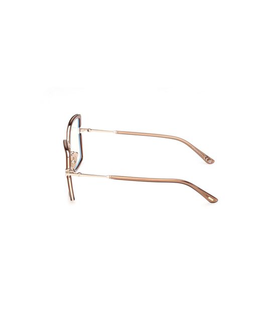 Tom Ford Black Ft5985-B 045 Optical Frames Injected Squared Normal