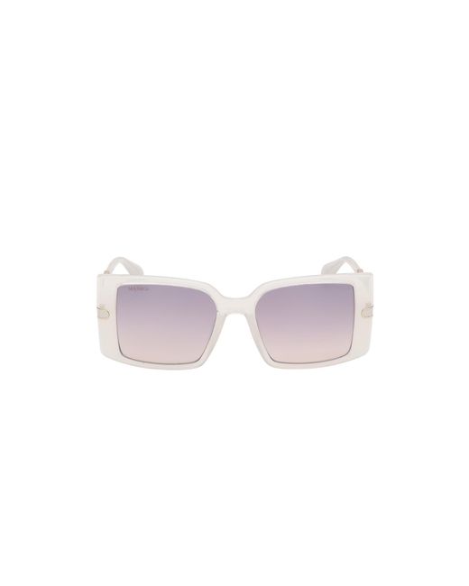 MAX&Co. Black Mo0120 25F Sunglasses Injected Squared Normal