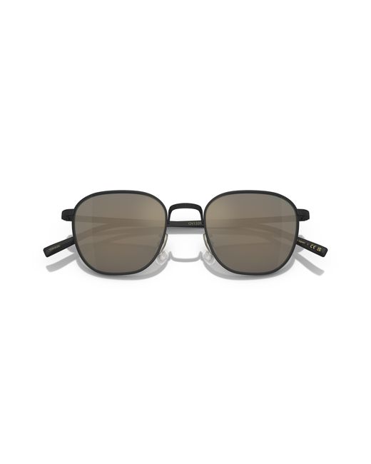 Oliver Peoples Black Ov1329St Rynn 501739 Sunglasses Titanium Squared Normal