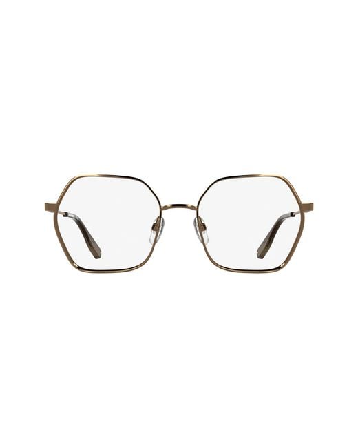 Karl Lagerfeld Black Kl363 717 Optical Frames Metal Squared Normal