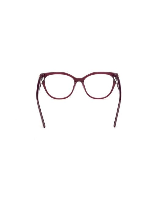Guess Black Gm50061 71 Optical Frames Acetate Cat Eye Normal