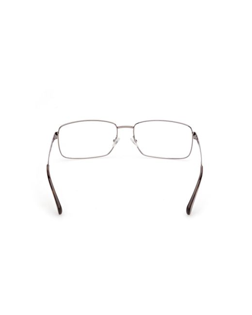 Timberland Black Tb50038 008 Optical Frames Metal Squared Normal for men