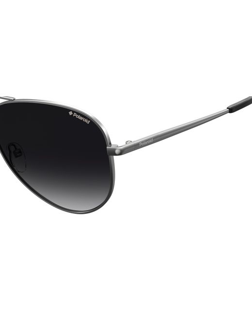 Polaroid Black Pld 6012/N/New 6Lb/Wj Sunglasses Metal Pilot Shaded