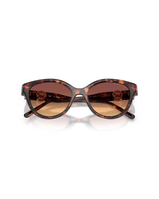 Michael Kors Black Mk2271U Nagoya 403178 Sunglasses Injected Cat Eye Normal Nuanced