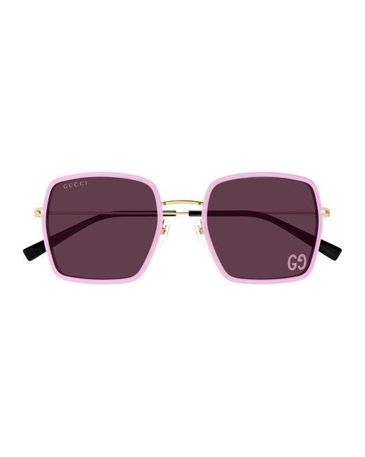 Gucci Black Gg1848S 005 Sunglasses Injected Squared